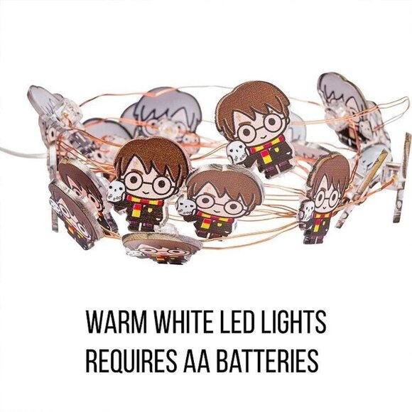 Brand New 20 Harry Potter String Lights Decorative Hedwig Book Movie Wizard NIB - Picture 2 of 3